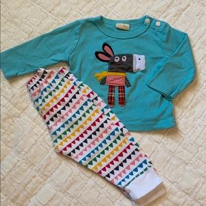 Two piece girls outfit